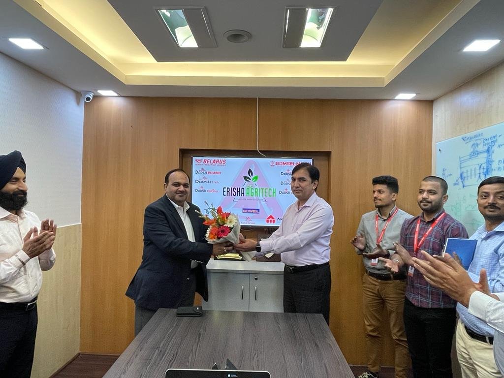 Mr Munish Kumar joined Erisha Agritech as Group President & COO today 